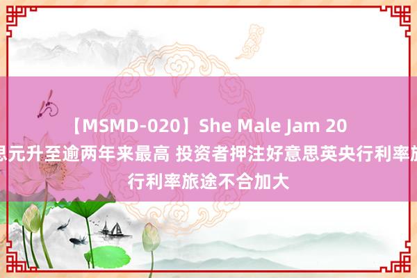 【MSMD-020】She Male Jam 20 英镑兑好意思元升至逾两年来最高 投资者押注好意思英央行利率旅途不合加大